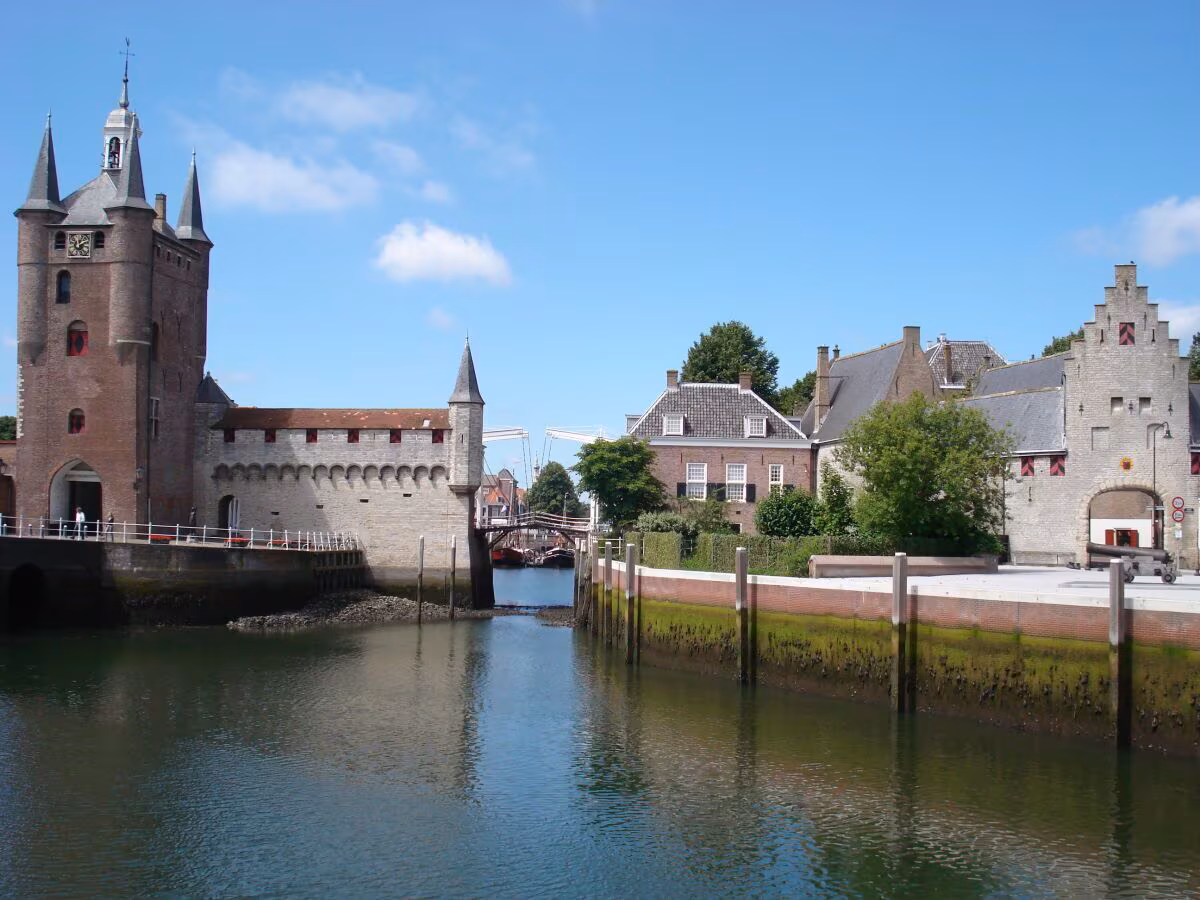 Historischer Ortskern von Brouwershaven in Zeeland